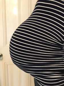 Pregnant with twins bump