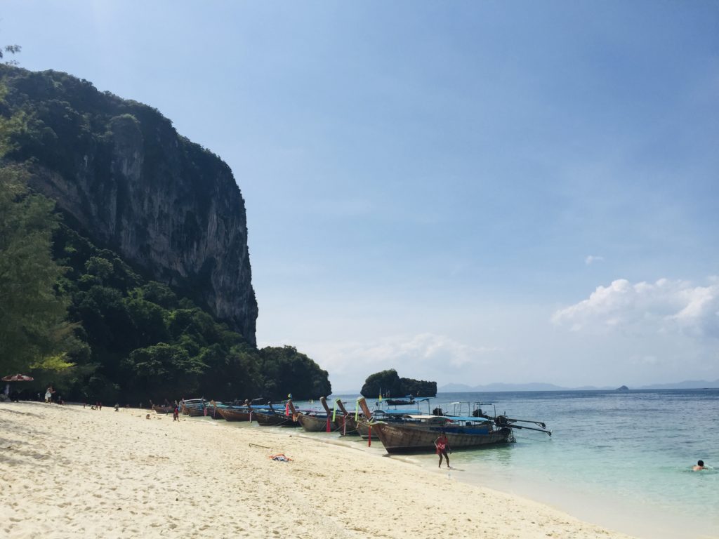 Thailand beach before having children