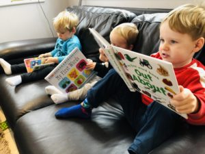 Reading with Daddy 