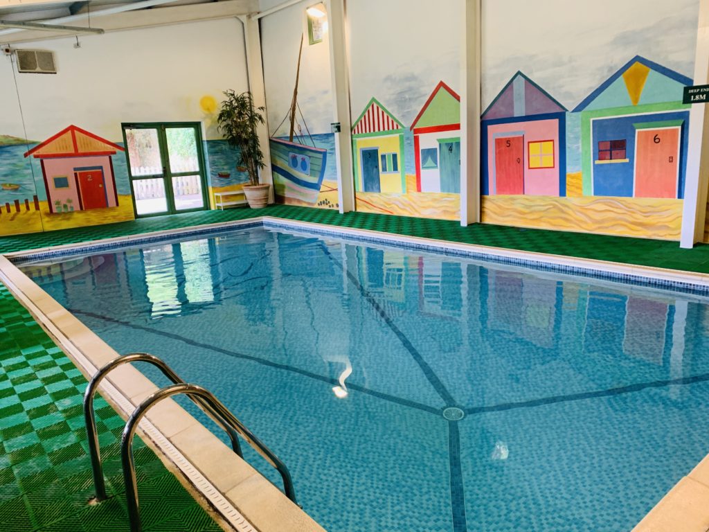 Indoor pool at Glynn Barton