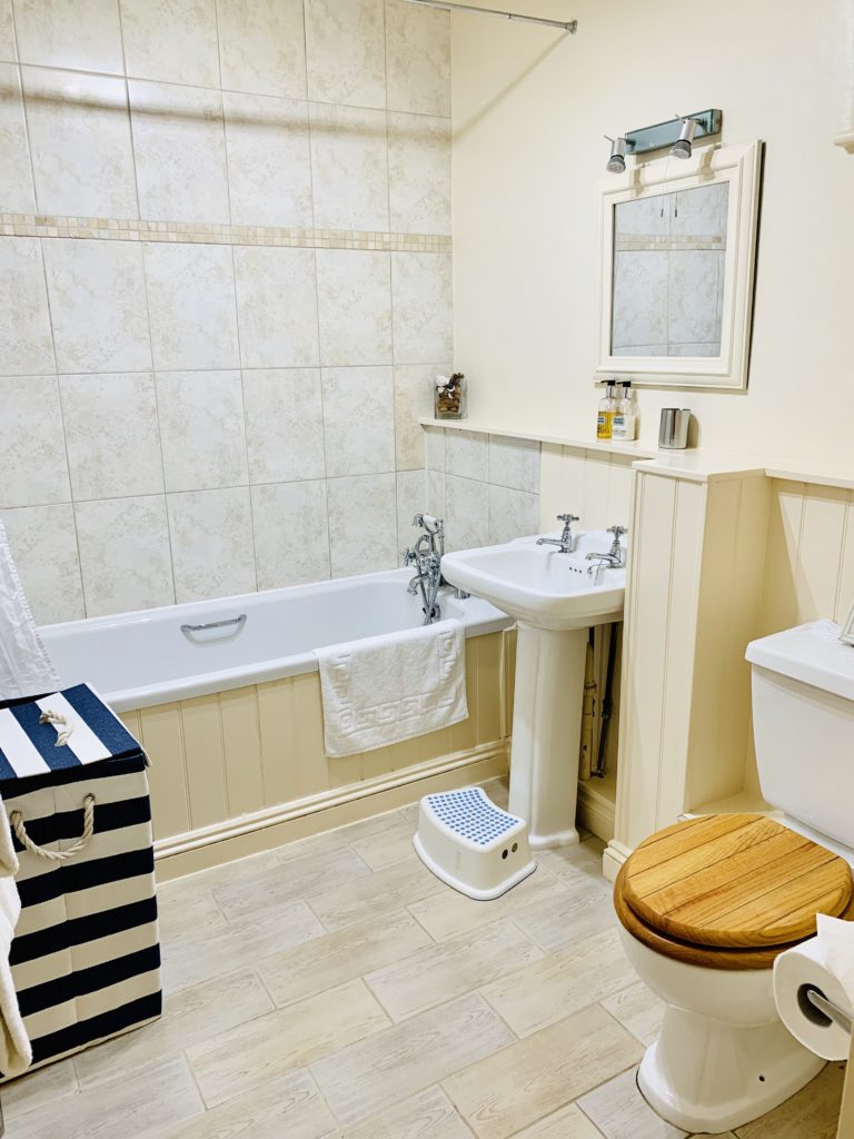 Bathroom at Glynn Barton cottages