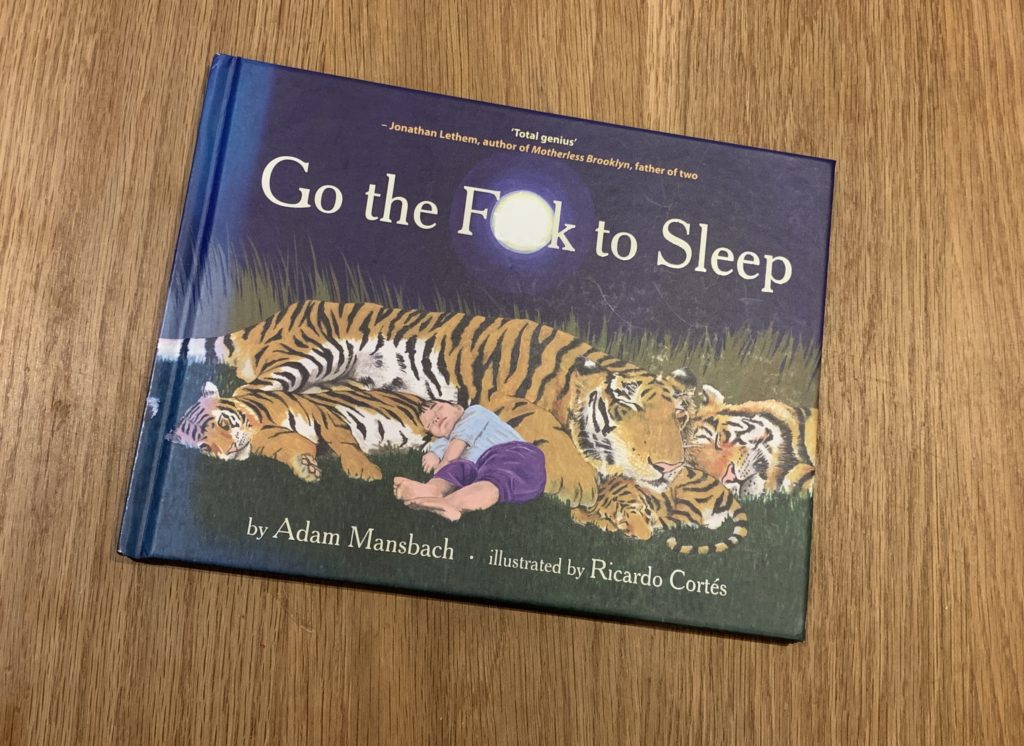 Go the f**k to sleep book