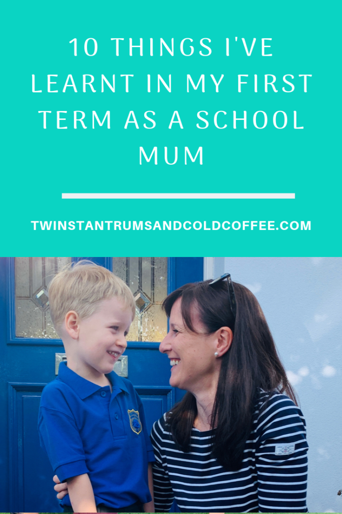 PIN for what a mum learns in the first term of school