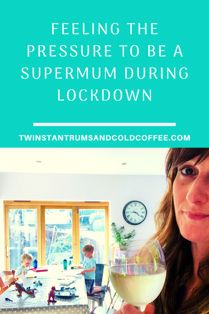 PIN IMAGE feeling the pressure to be a supermum during lockdown