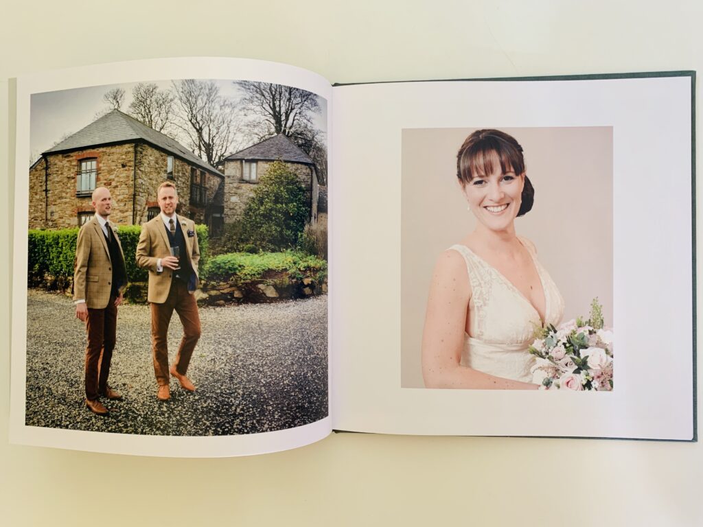 Wedding album photo book