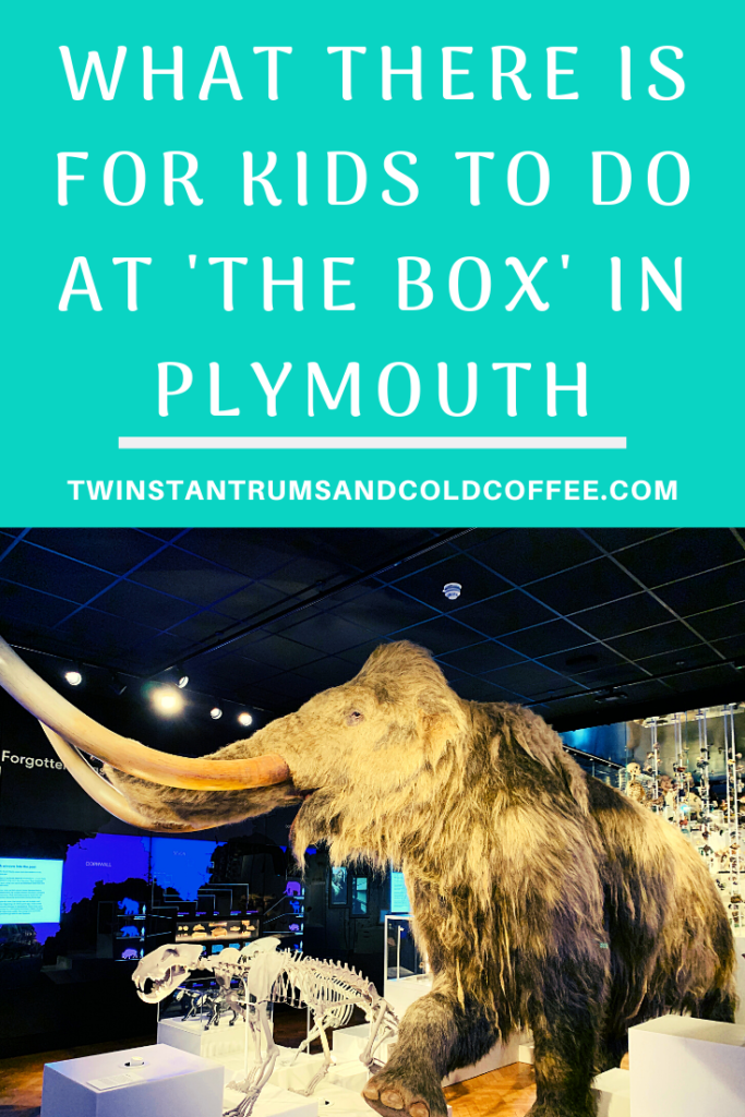 PIN image of a woolly mammoth model at the box museum in plymouth