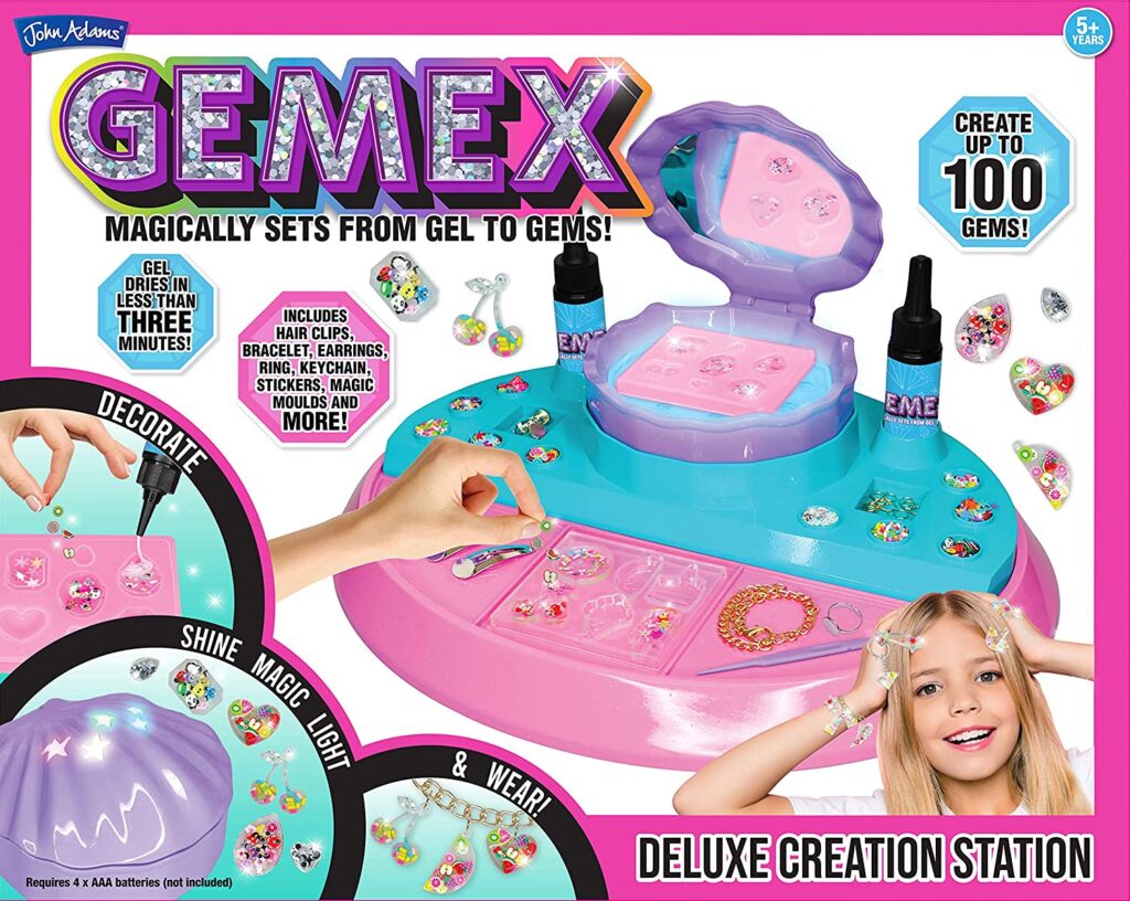 Gemex gem making kit is one of the best presents for six year old girls