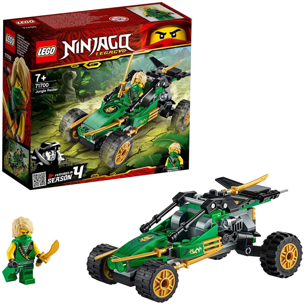 Lego ninjago buggy set is one of the best presents for a six year old boy