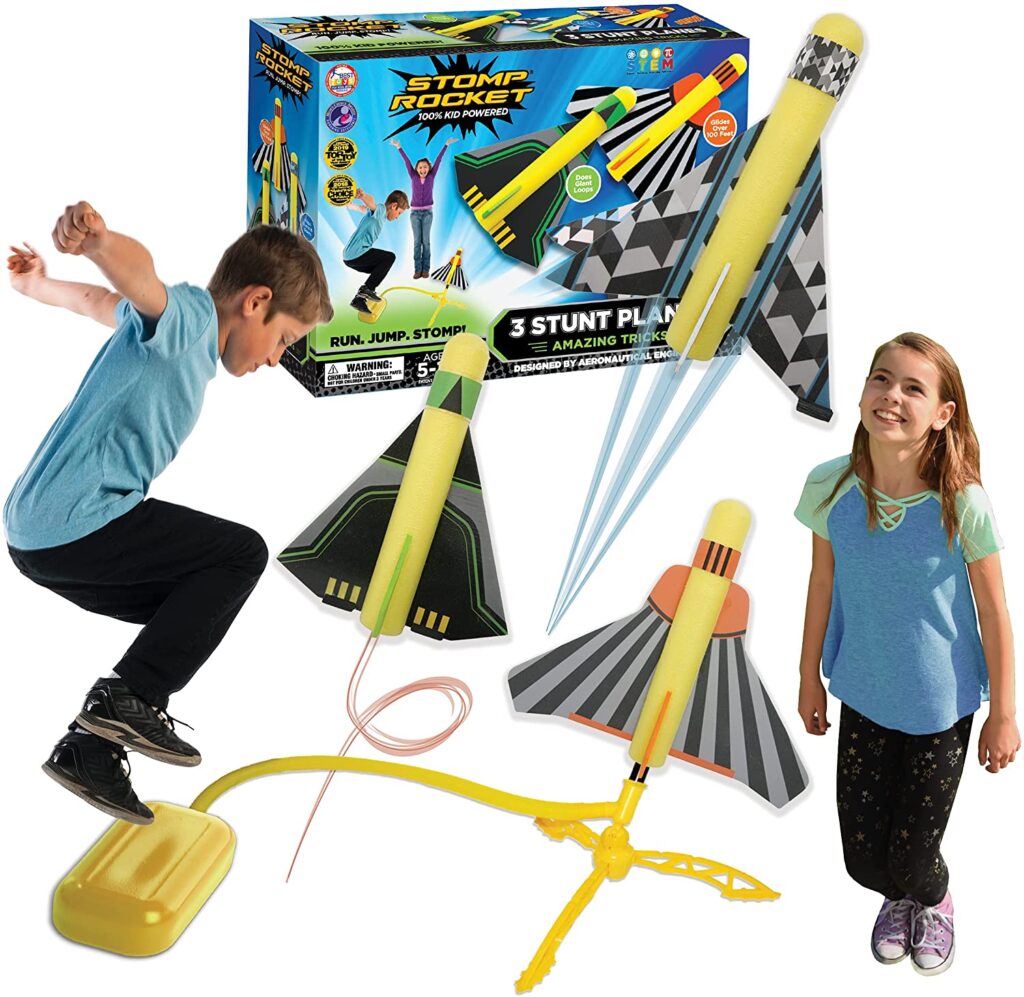 stomp rocket stunt planes toy