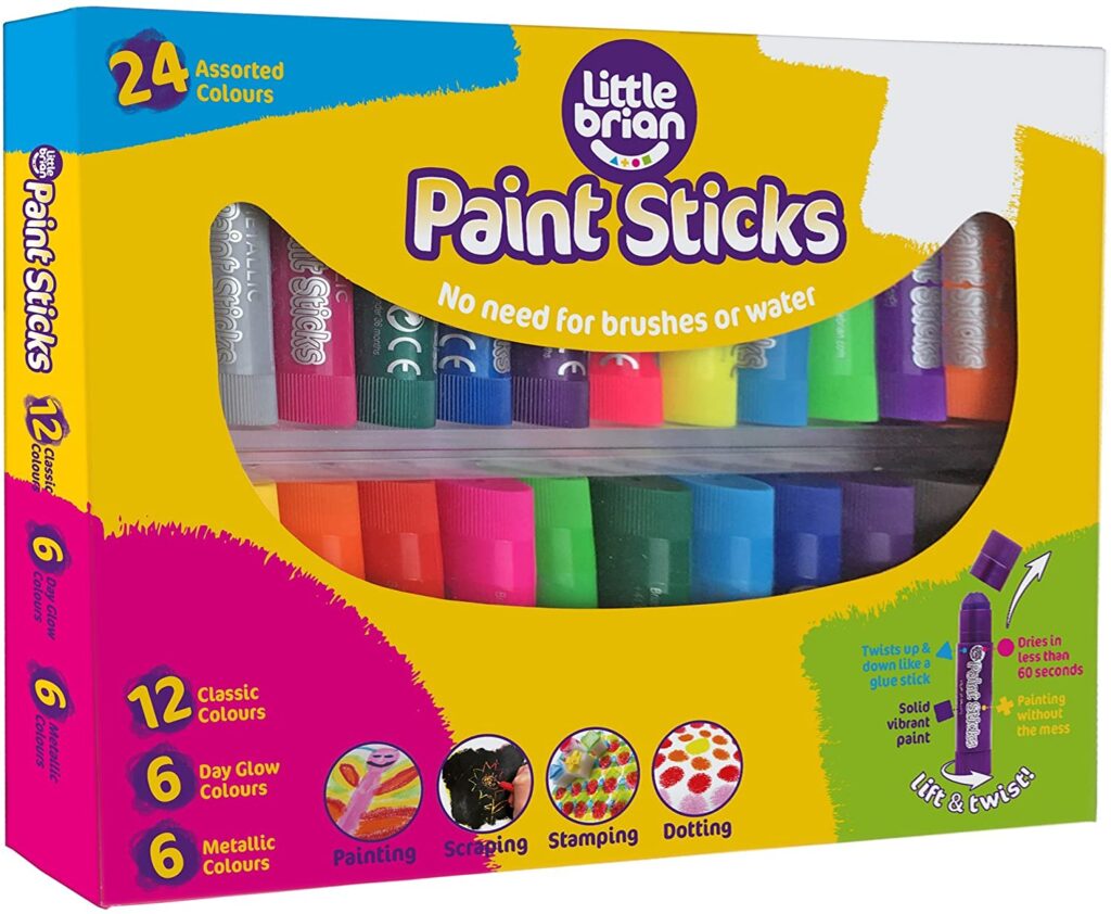 Pack of Little Brian paint sticks 