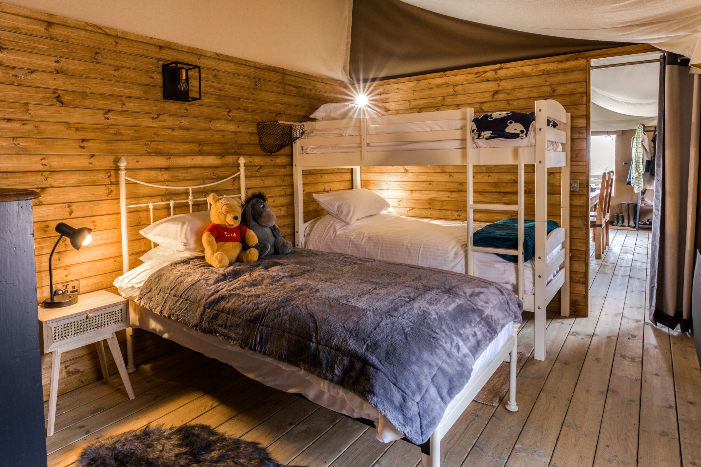 Glynn Barton safari glamping tent