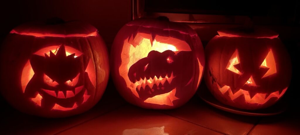 Pumpkin carvings is one of the best Halloween activities to do at home