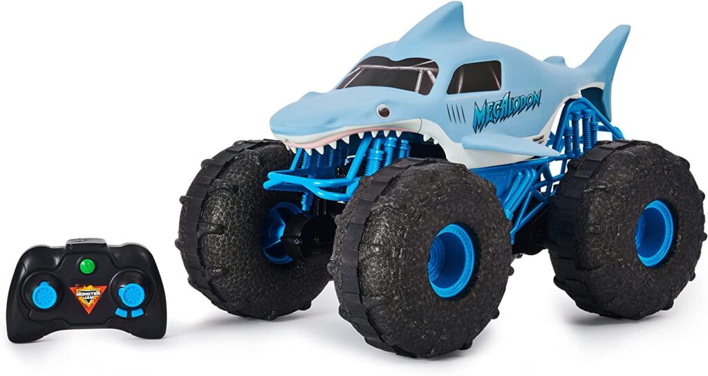 Megalodon monster truck toy