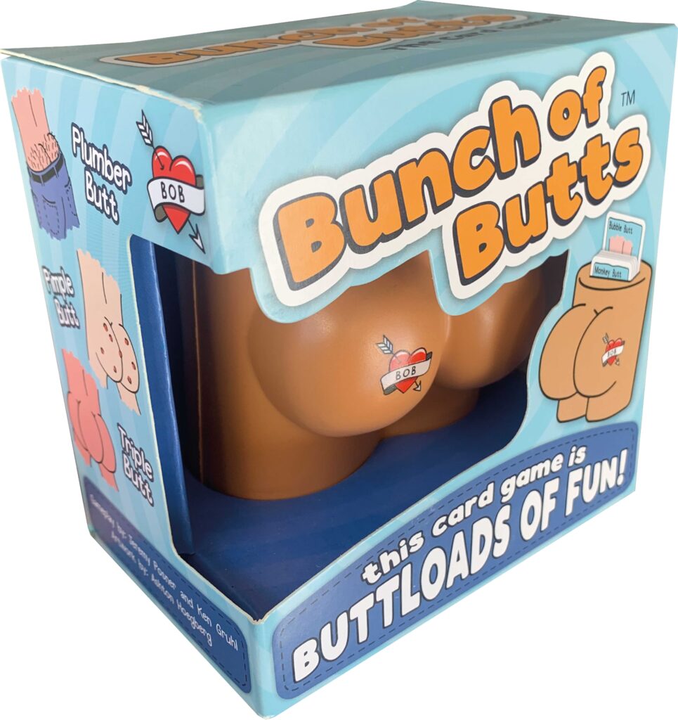 Bunch of butts game will make a great present for a six year old boy