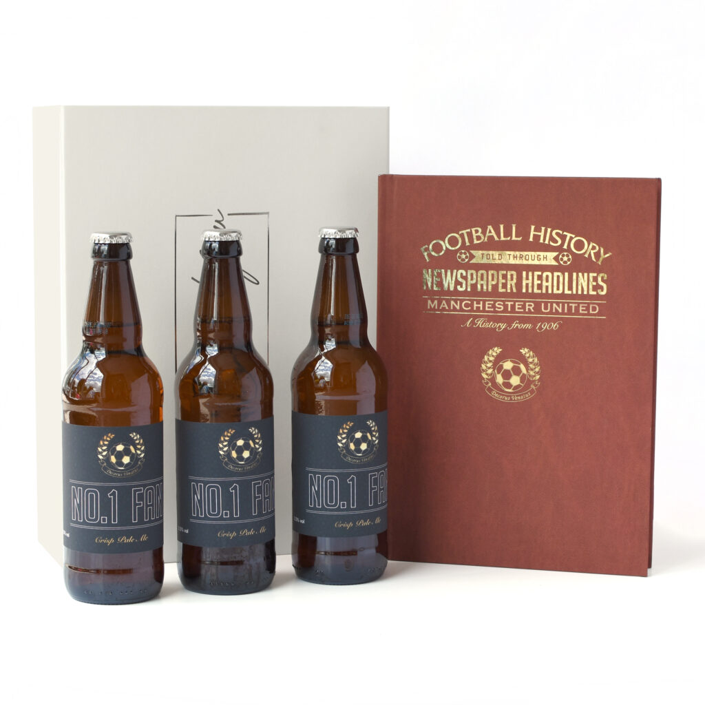 Football history book gift set