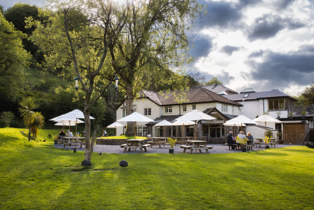 Turtley Corn Mill beer garden