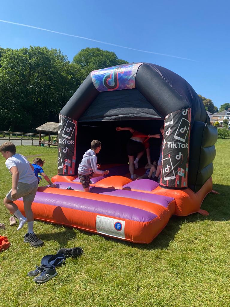 High 5 holiday camps bouncy castle