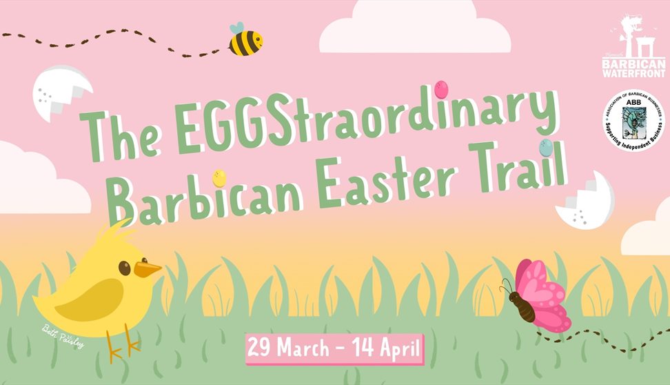 Easter trail on the Barbican in Plymouth