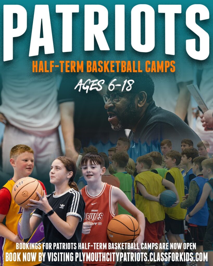 Easter 2024 in Plymouth will see training camps for kids by Plymouth City Patriots basketball club