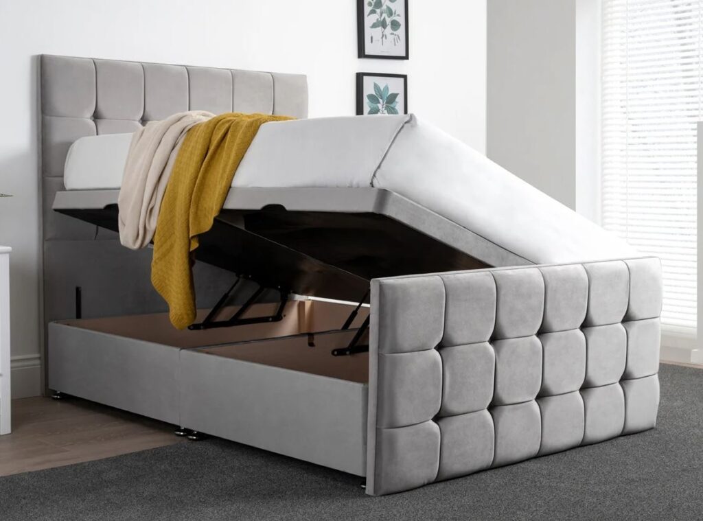 Cube ottoman bed