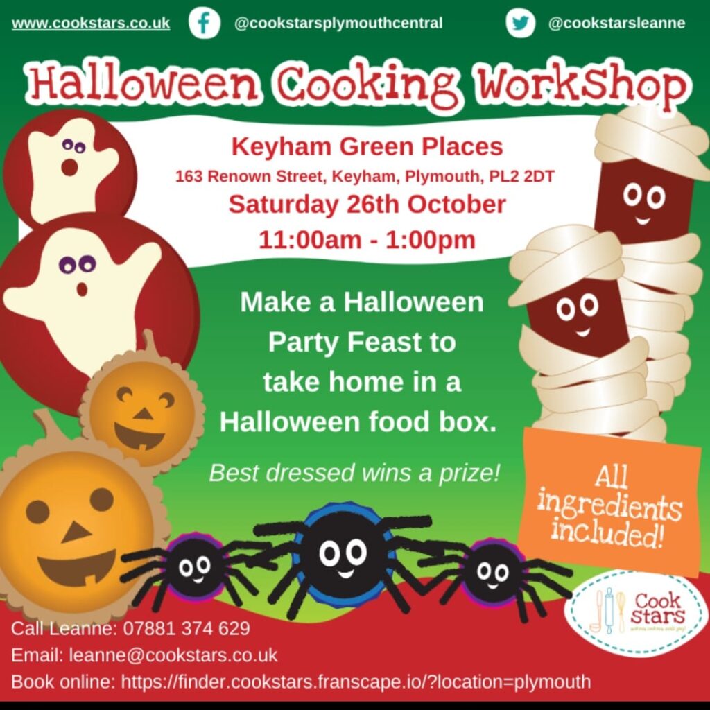 Cooks Halloween workshop
